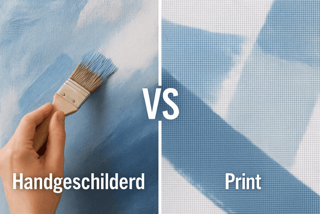 Handgeschilderd schilderij of print? Kies voor karakter!