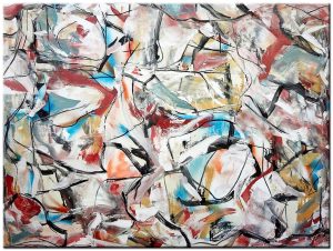abstract modern schilderij