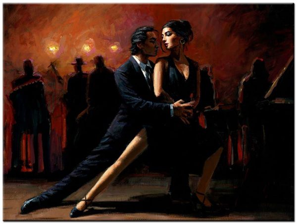 tango dans schilderij
